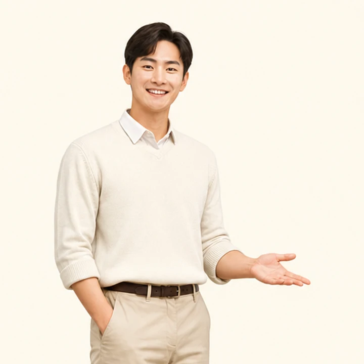 무직자 QM6 장기렌트카 상담 신청을 안내하는 담당자